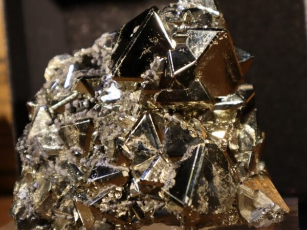 Pyrite octaèdrique des Andes