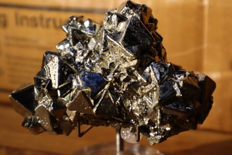 Pyrite octaèdre origine Huanuco