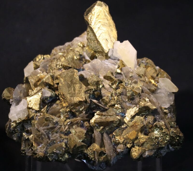 Chalcopyrite Sidérose Calcite