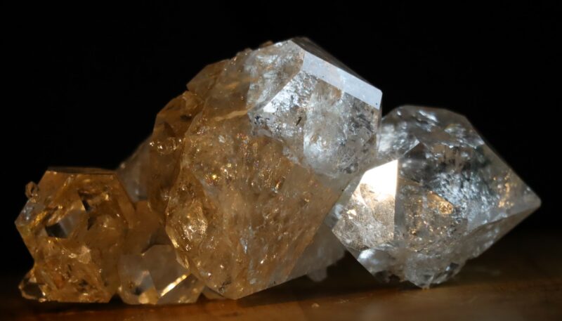 Quartz Herkimer druse