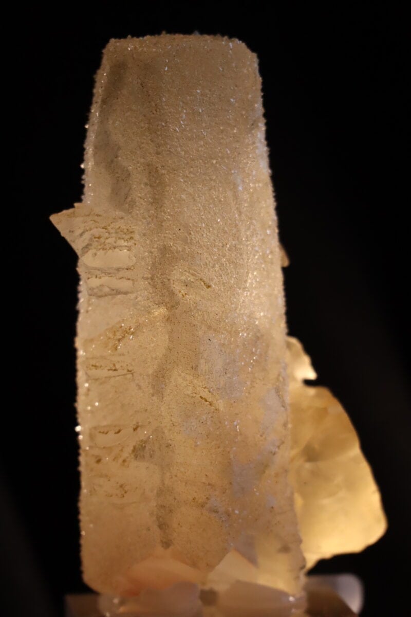 Calcite double cristallisation