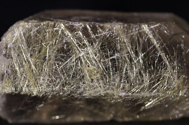 Quartz Rutile biterminé