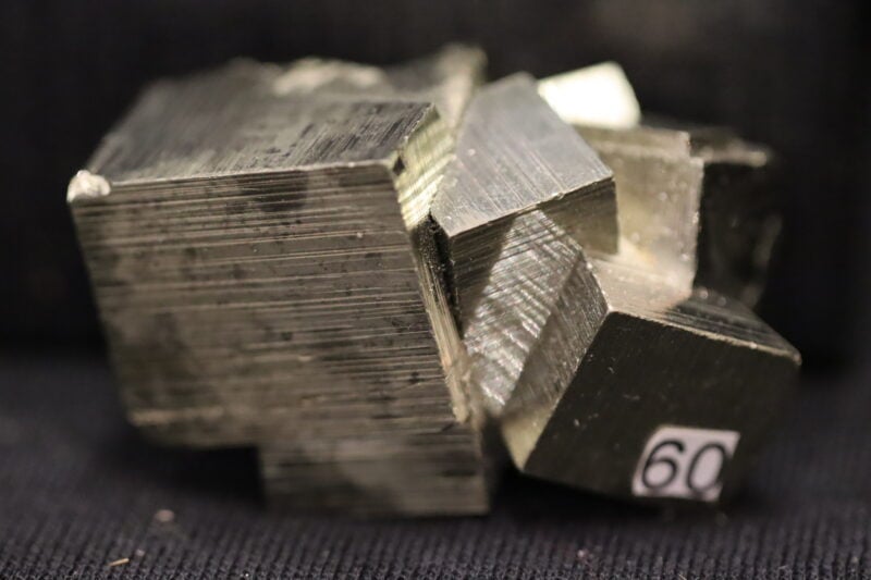 Pyrite fer cubique Andes