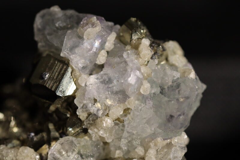 Pyrite Fluorite Huanuco