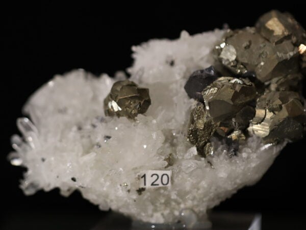 Pyrite Blende Quartz