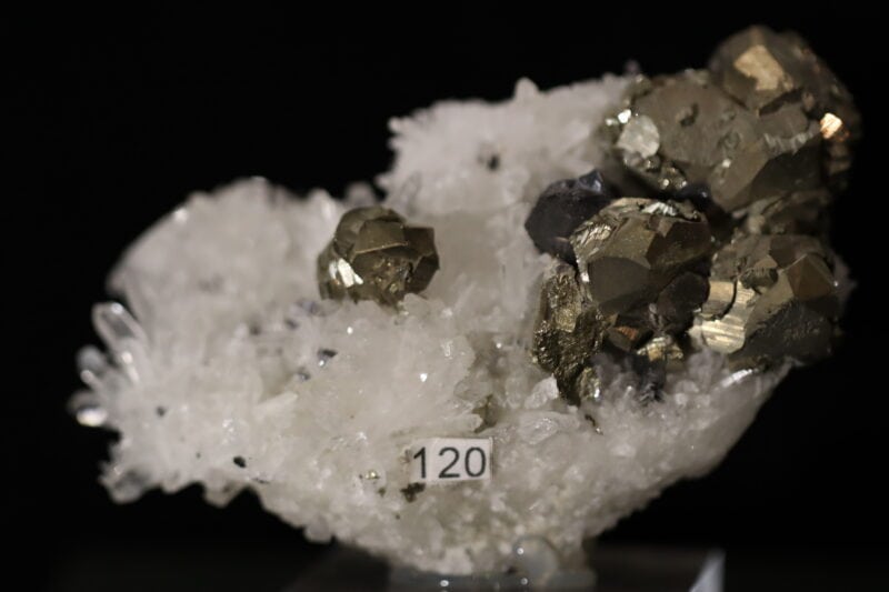 Pyrite Blende Quartz