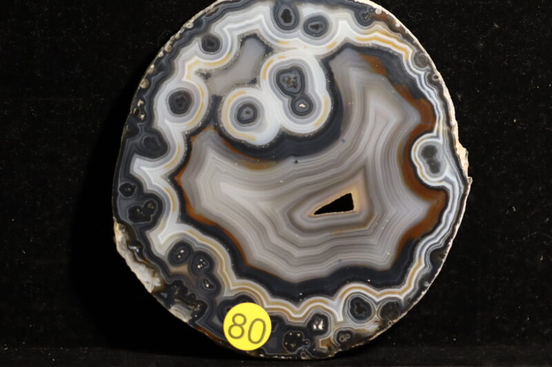 Agate naturelle yeux