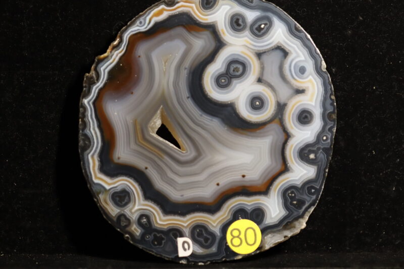 Agate naturelle yeux