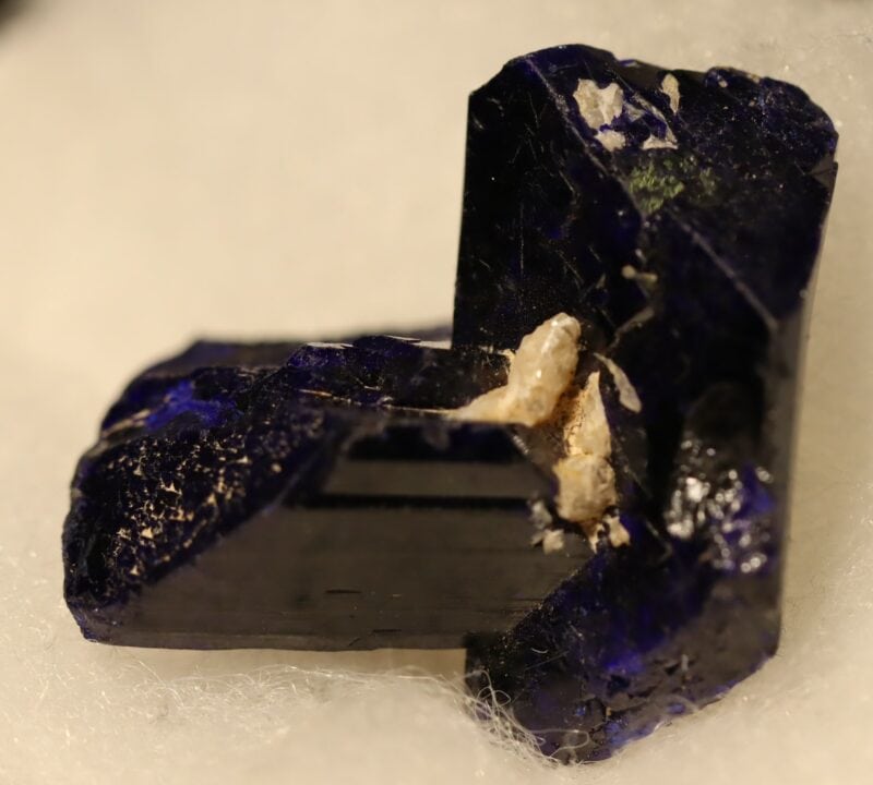 Azurite cristaux accolés