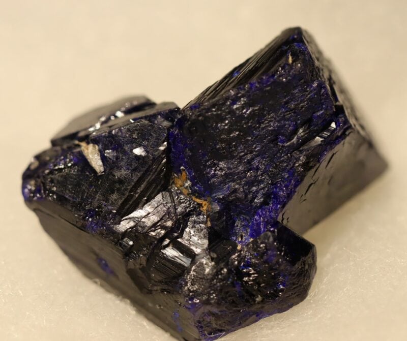 Azurite cristaux accolés