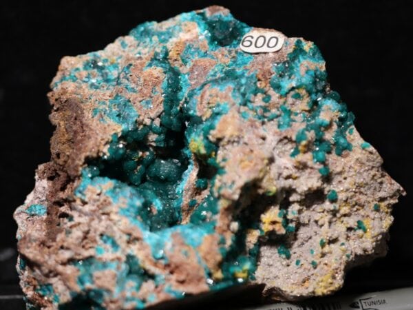 Dioptase géode