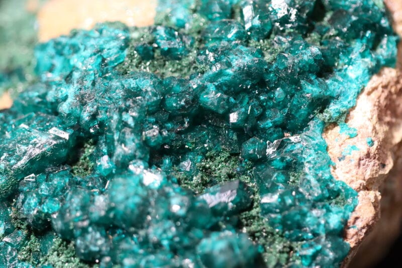 Dioptase bloc