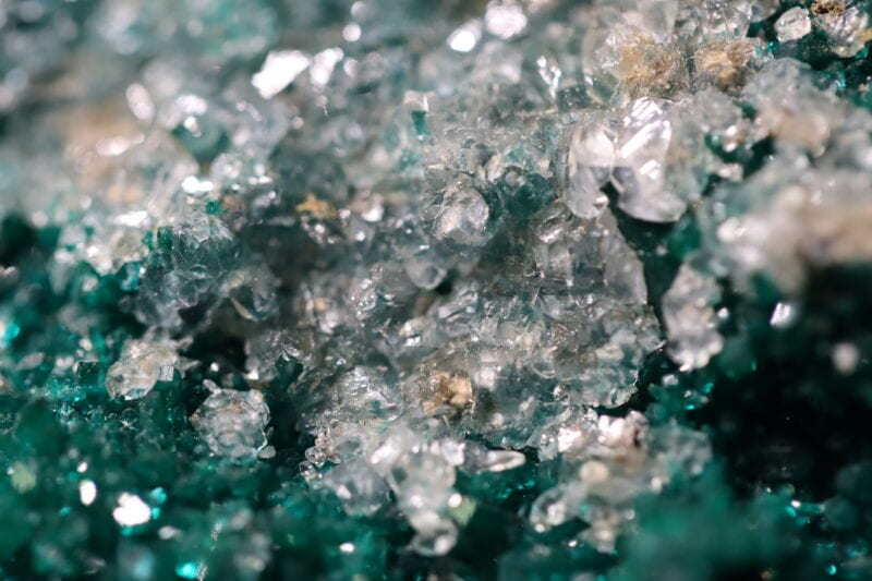 Dioptase Cérusite