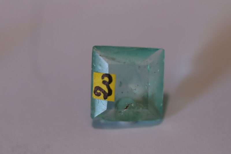 Fluorite verte facetée Pérou 5