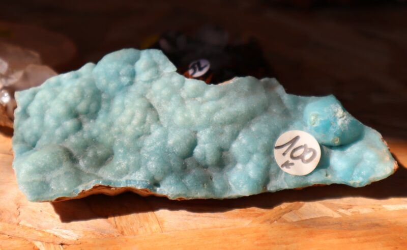 Hemimorphite bleue