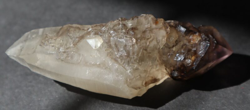 Quartz biter sceptre amethysé