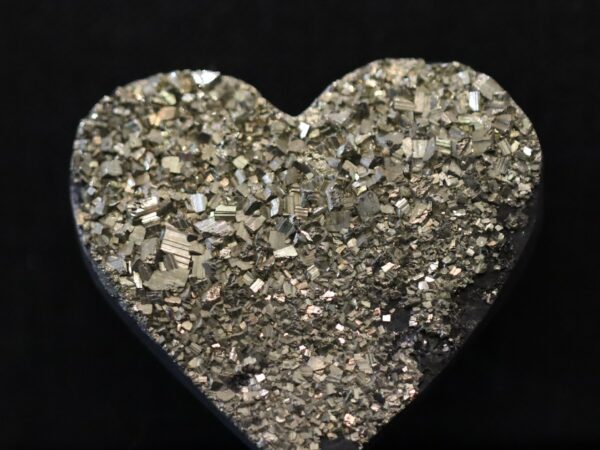 Pyrite et Shungite coeur