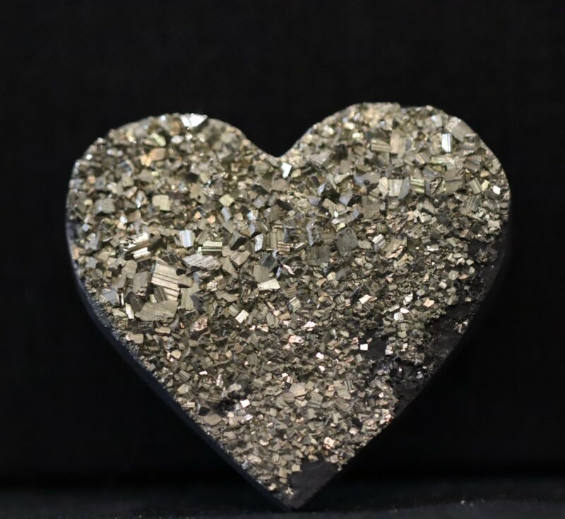 Pyrite et Shungite coeur