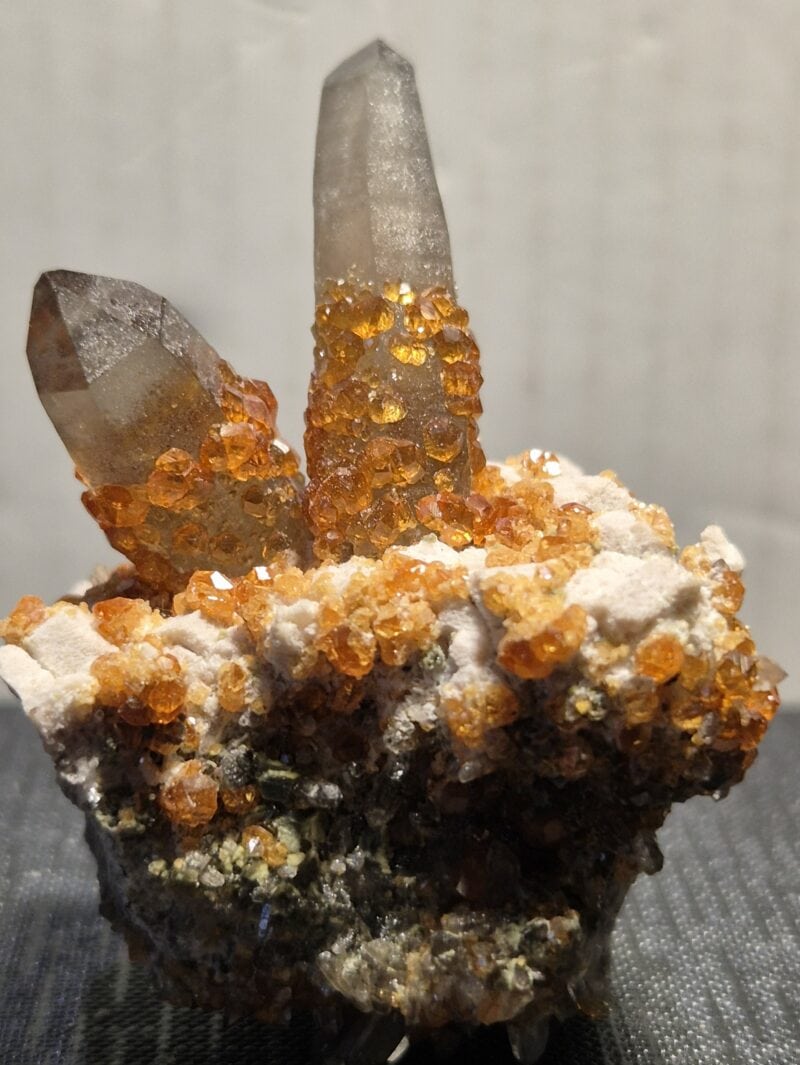 Spessartite & quartz fumé7