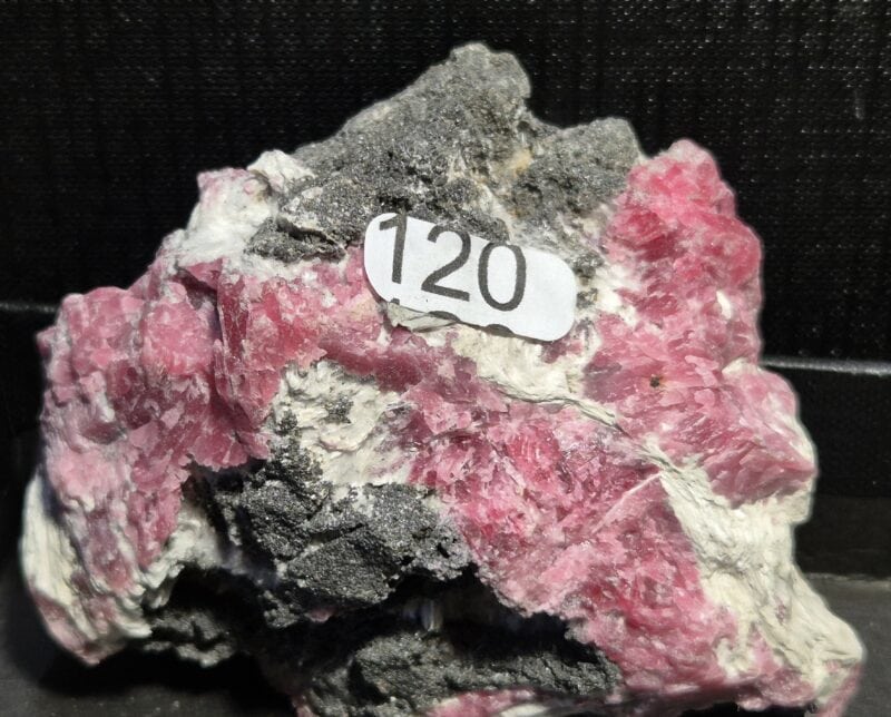 Rhodonite et Amiante