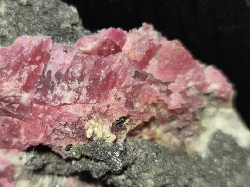 Rhodonite et Amiante