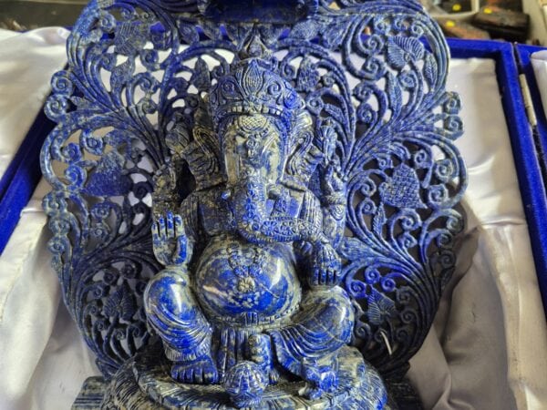 Lapis lazuli Ganesh