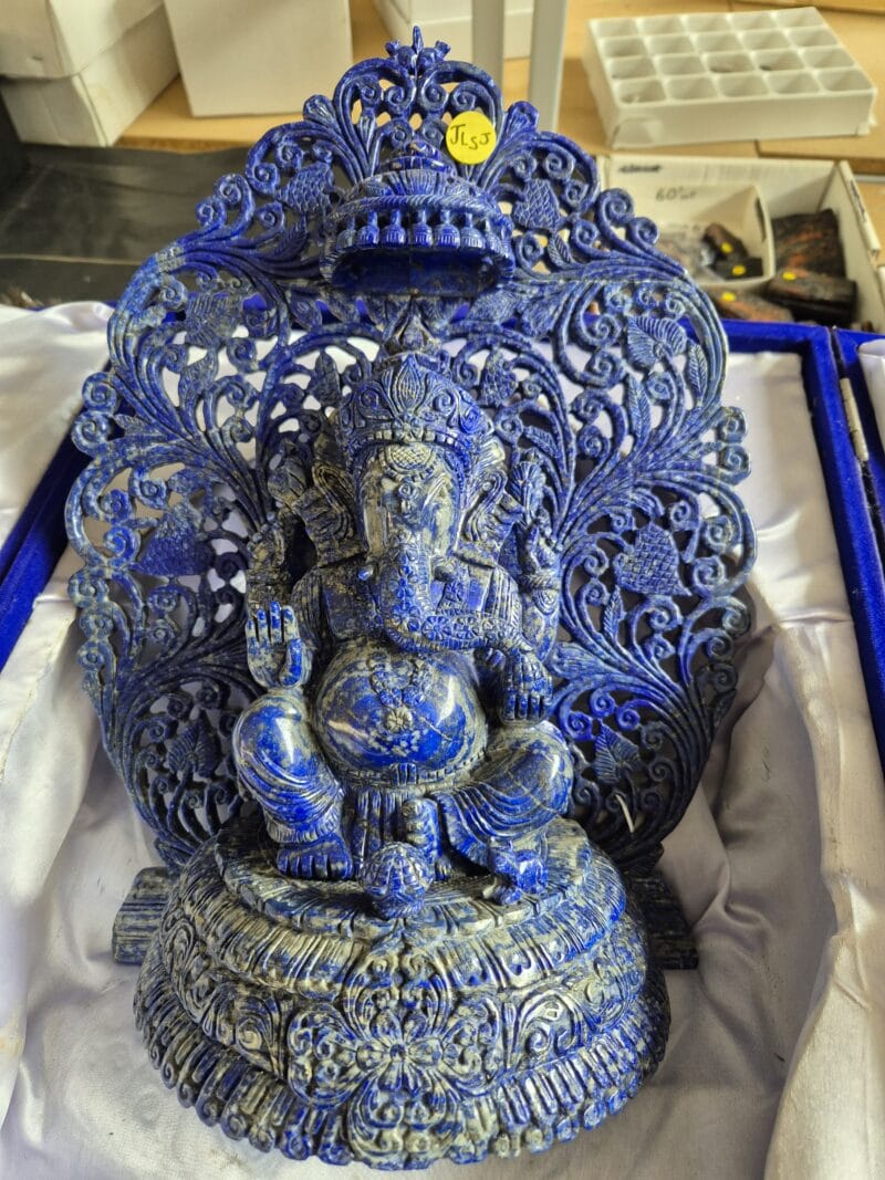 Lapis lazuli Ganesh