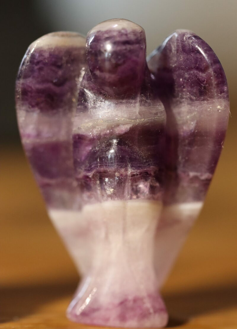 Ange fluorite zonée