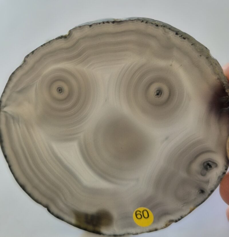 Agate happy face