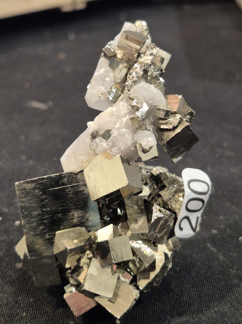 Pyrite et calcite extra