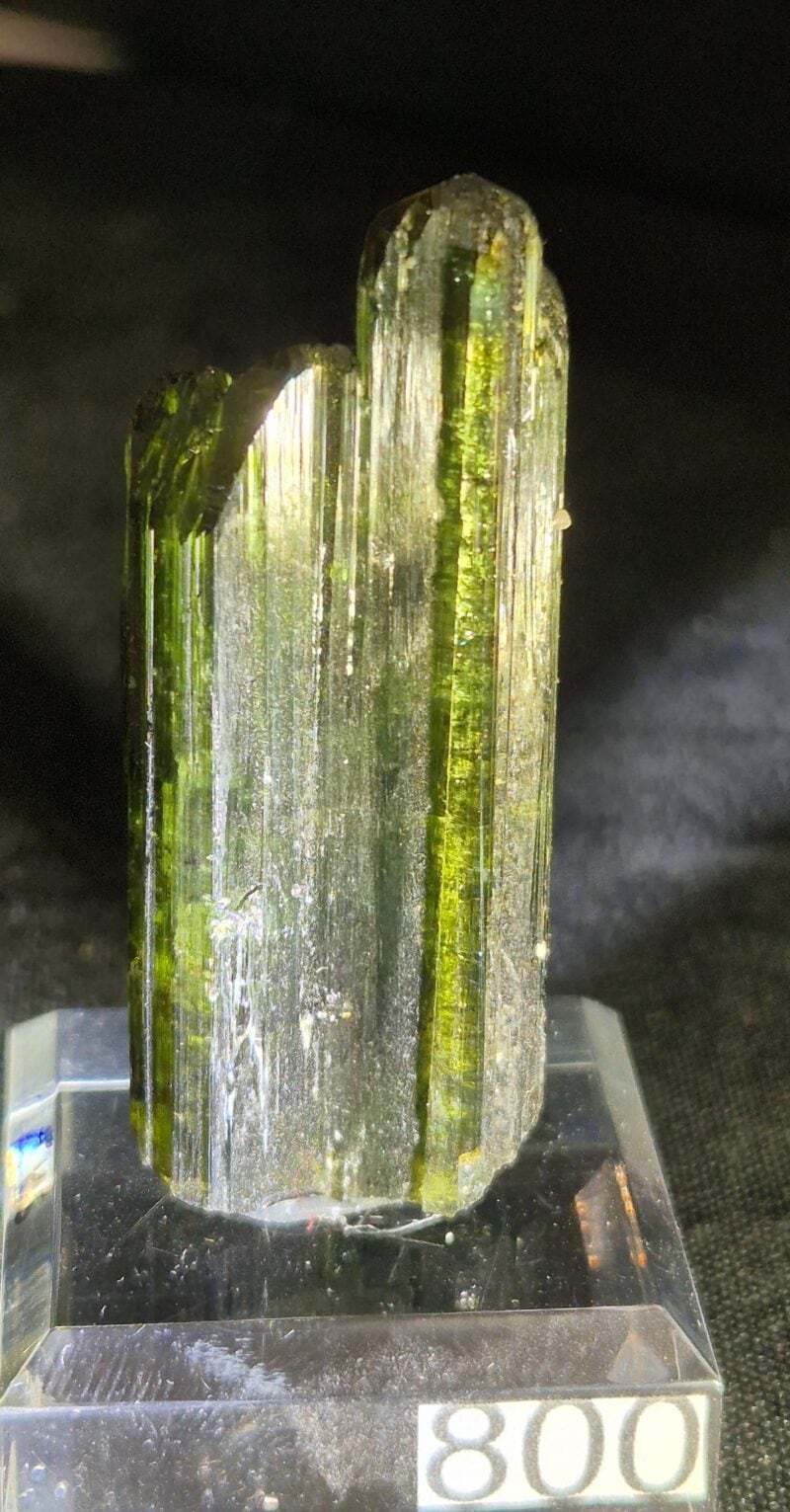 Tourmaline verte cristal