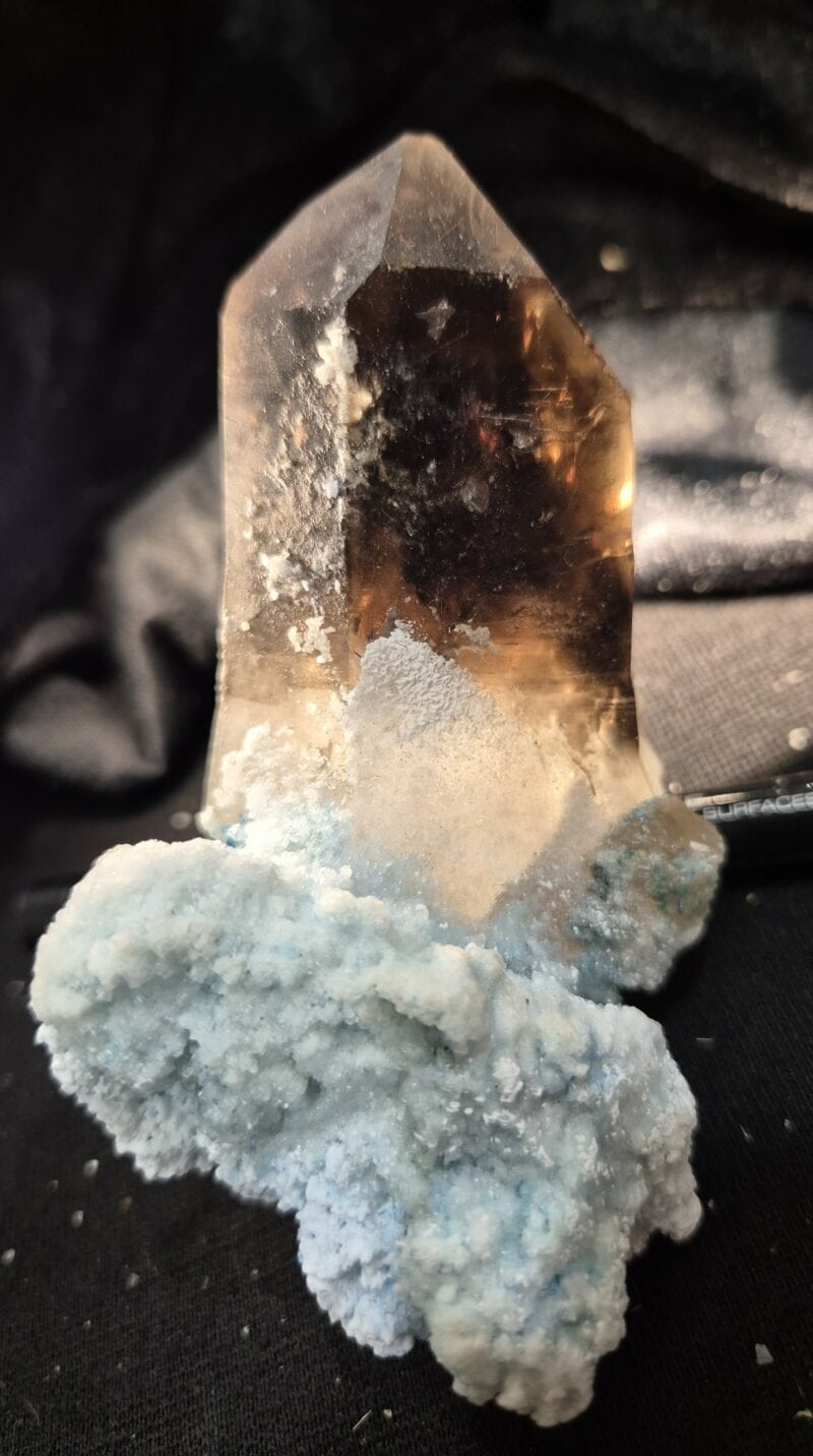 Hyalite Opale Quartz fumé