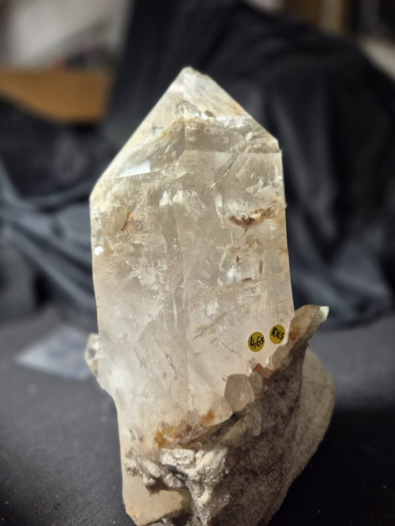 Cristal quartz à inclusion