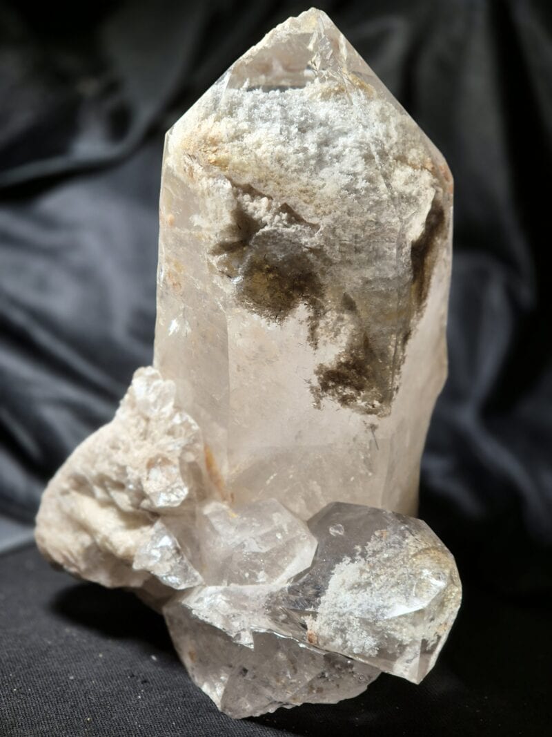 Cristal quartz à inclusion