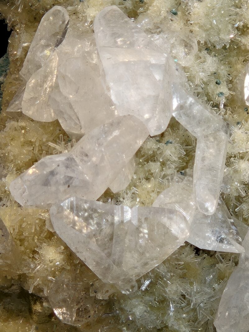 Calcite cristaux mâclés