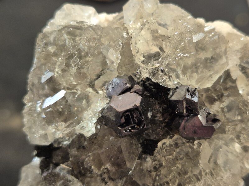 Fluorite sphalérite galène calcite pyrite