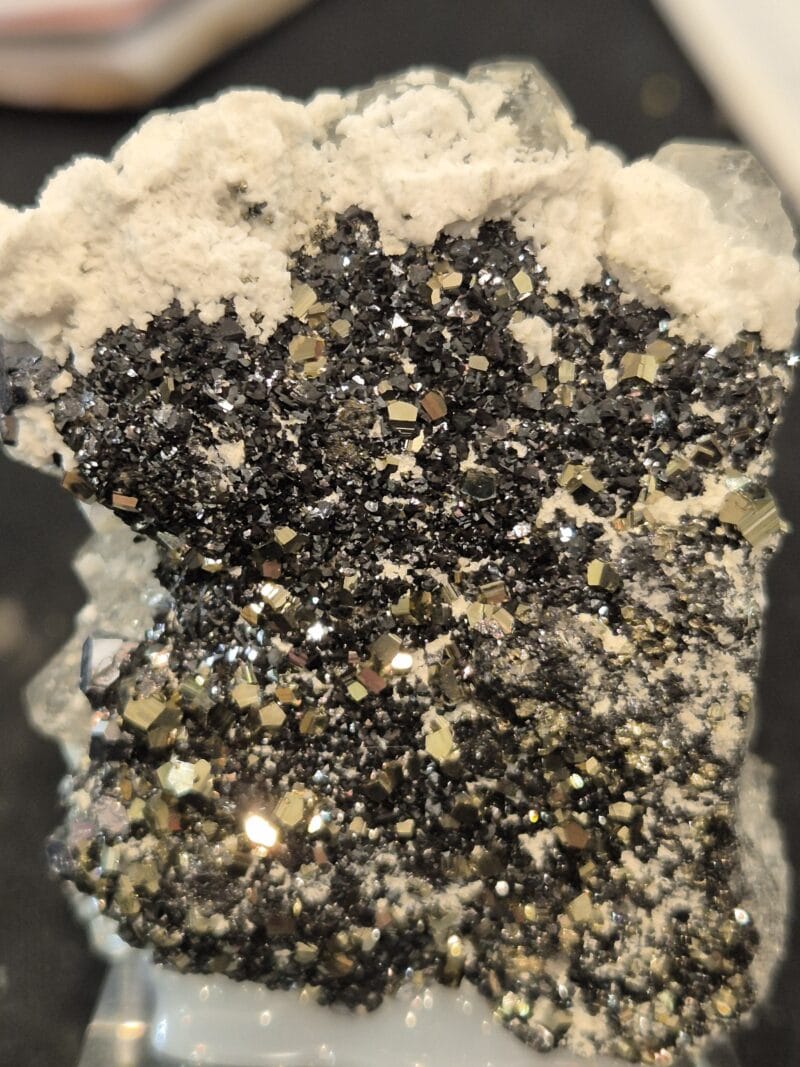 Fluorite sphalérite galène calcite pyrite