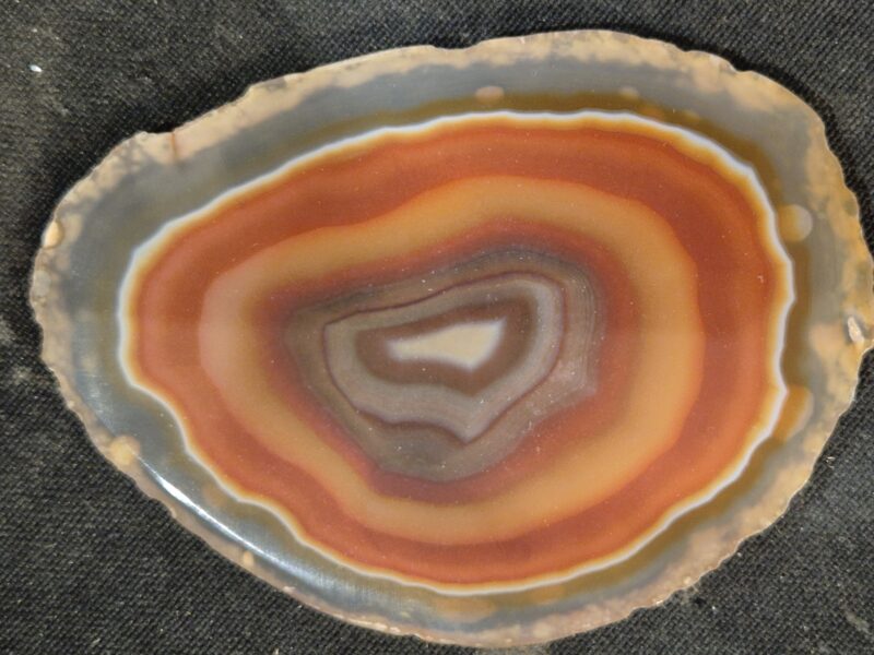 Agate Brésil tranche