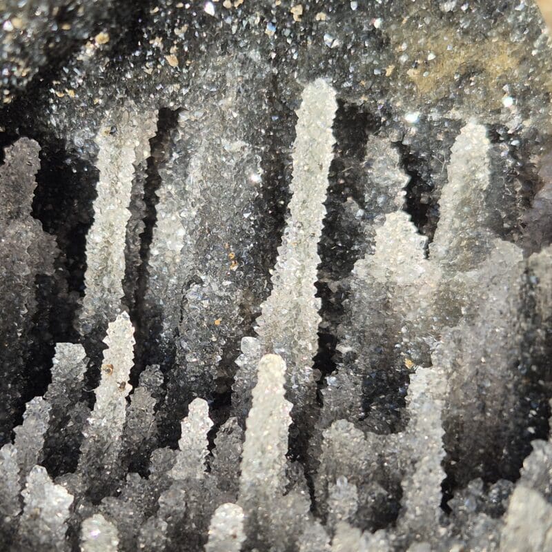 Géode stalactite quartz extra