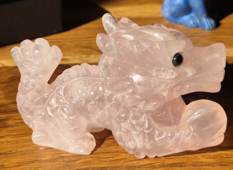 Dragon quartz rose