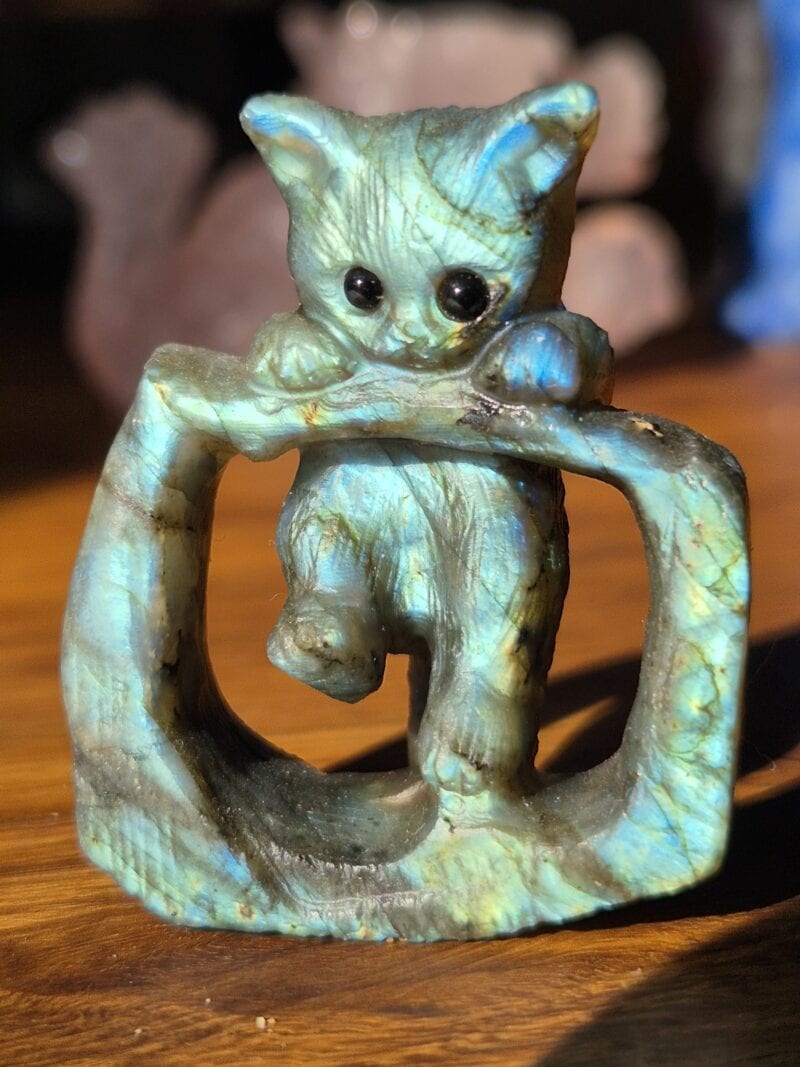 Chaton labradorite