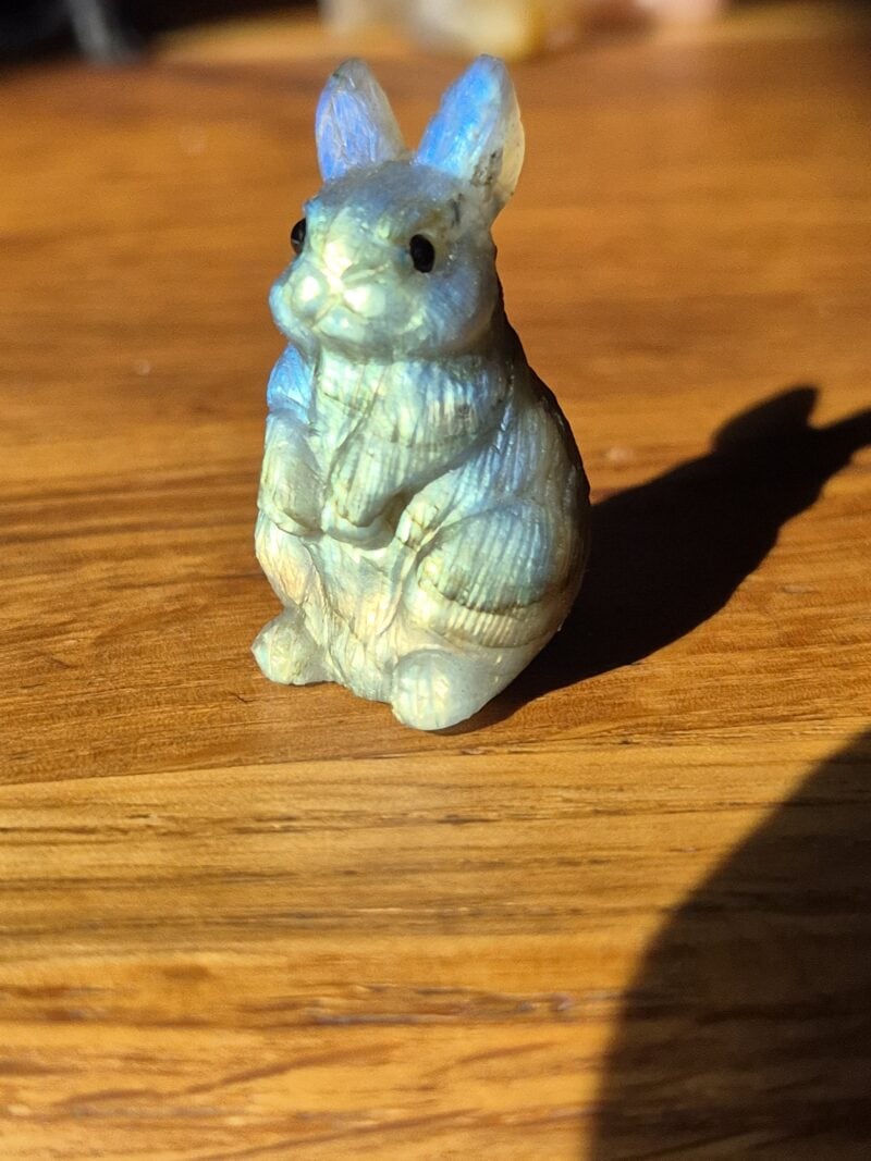 Lapin en labradorite