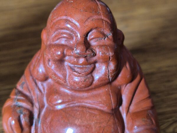 Boudha jaspe rouge