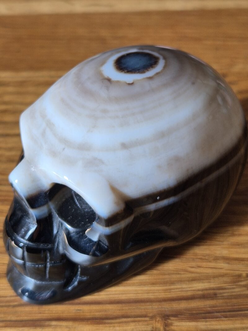 Crâne en sardonyx