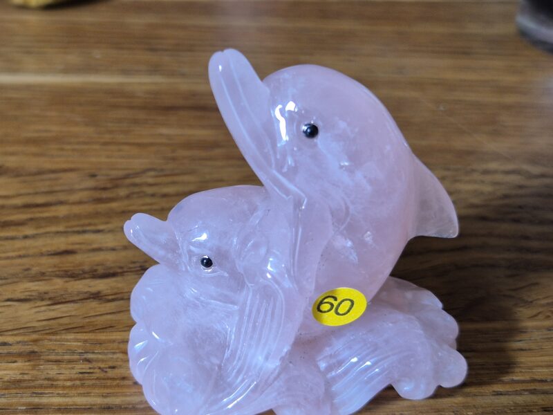 Dauphin couple quartz rose