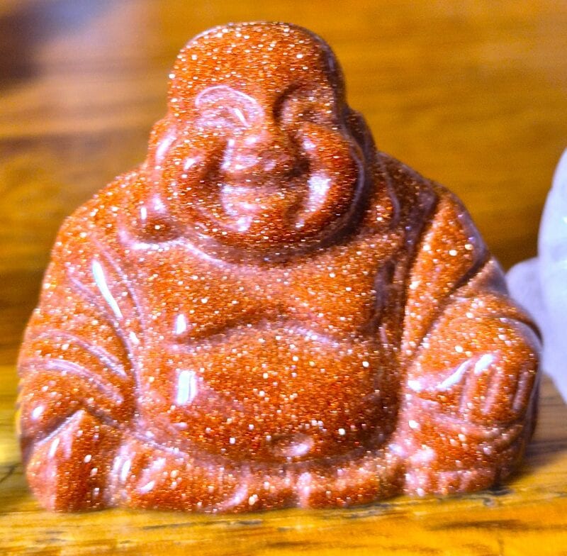 Boudha rieur sun stone