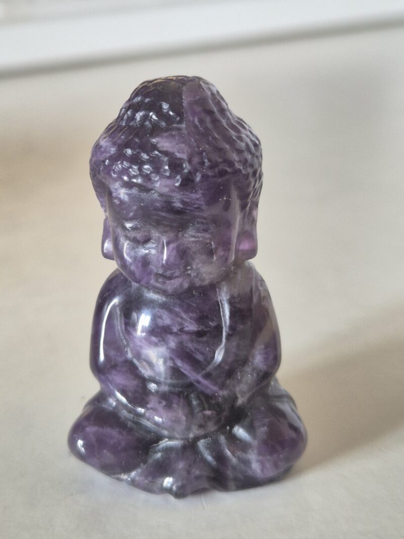 Boudha bébé améthyste