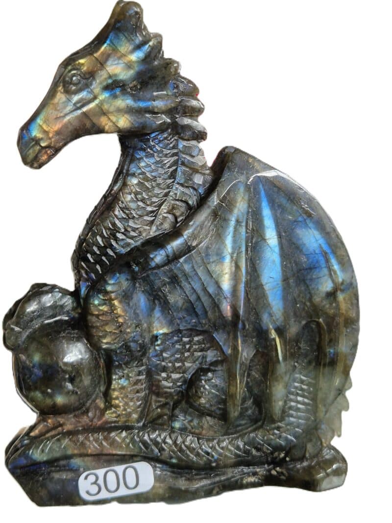 Dragon chinois labradorite