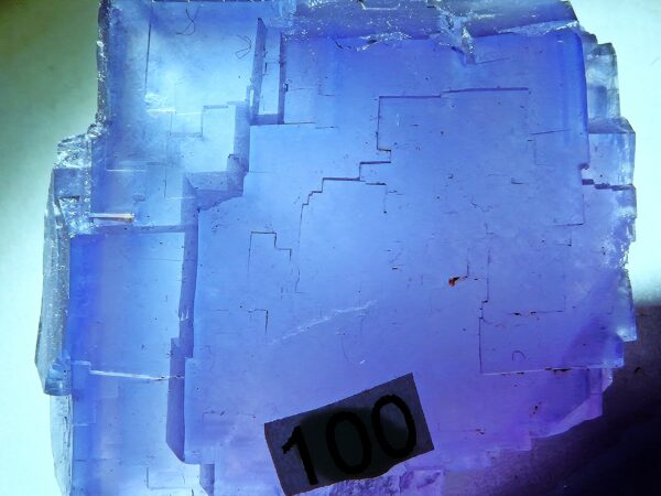 Fluorite bleue mine Huairou