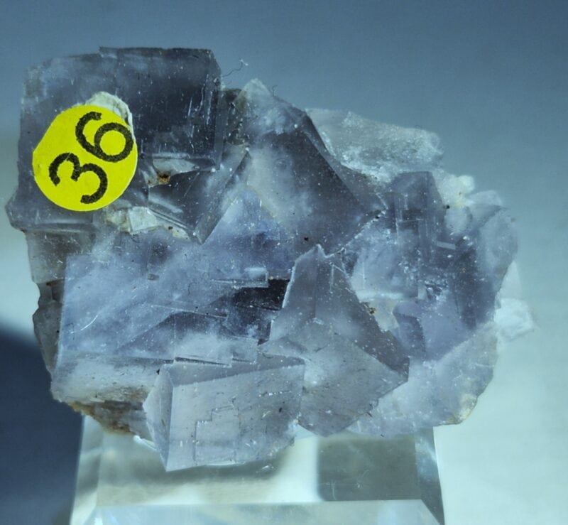 Fluorite cubes bleus